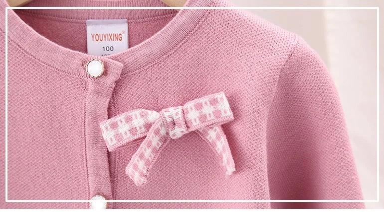 Château Élégance – Knit Dress with Bow Detail & Heritage Skirt