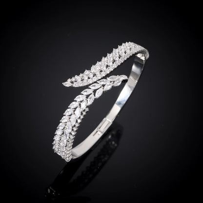 L’Éclat Carmín – Bridal Zirconia Jewellery Set