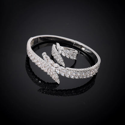 L’Éclat Carmín – Bridal Zirconia Jewellery Set