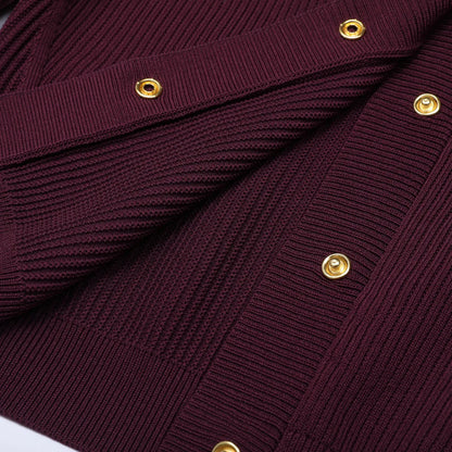 Mini Dress in Ribbed Pointelle Knit