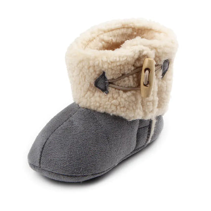 Château Élégance – Baby Winter Boots in Soft Shearling Look