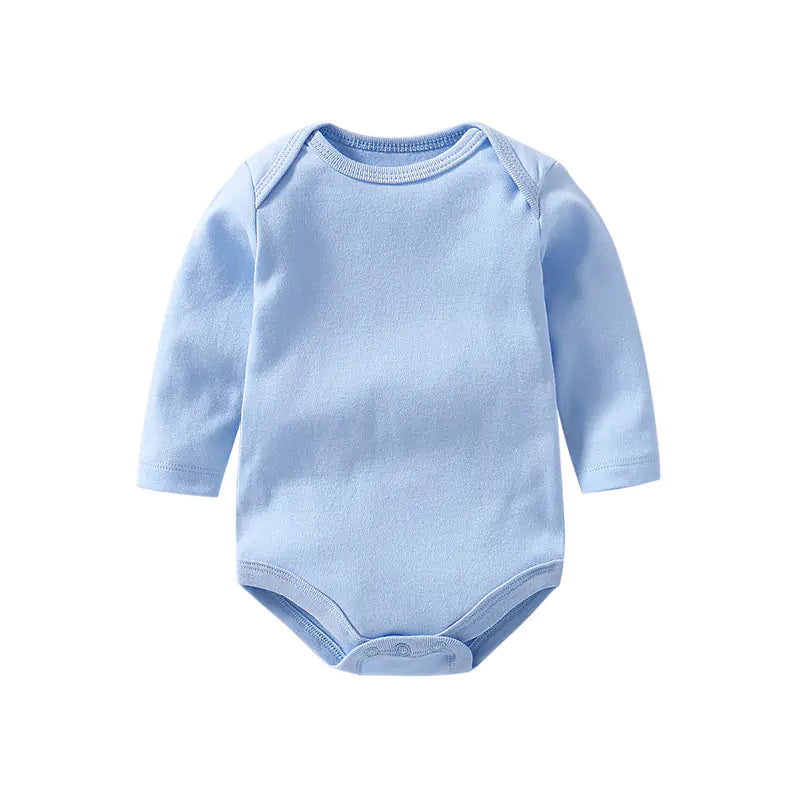 Petit Essentiel — Organic 100% Cotton Newborn Long Sleeve Romper