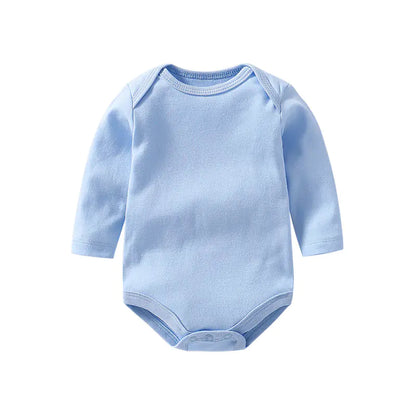 Petit Essentiel — Organic 100% Cotton Newborn Long Sleeve Romper