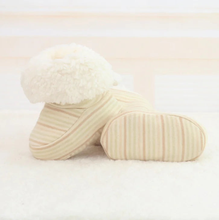 CHÂTEAU ÉLÉGANCE BÉBÉ™ — SOFT COTTON BABY BOOTIES
