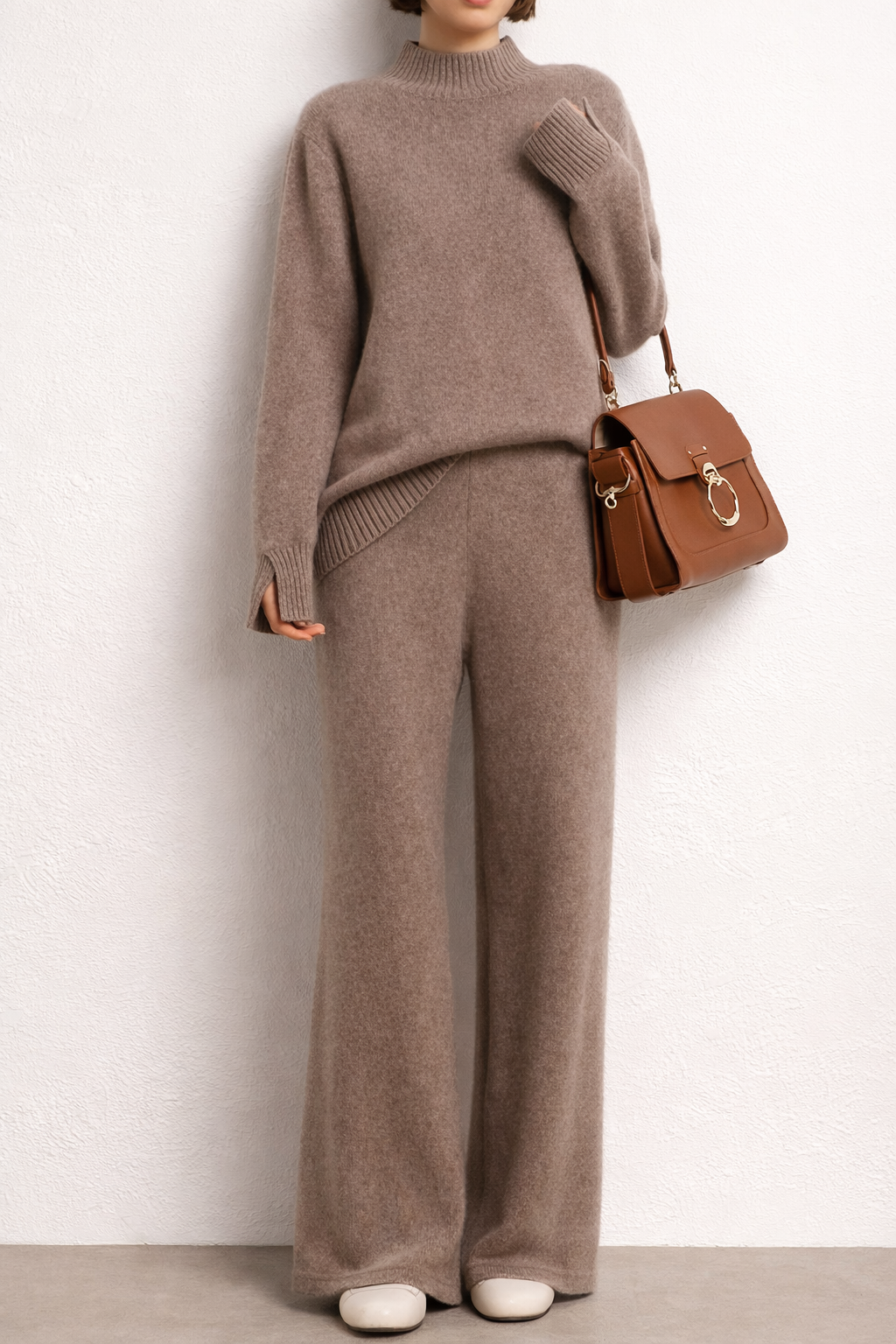 L’Essentiel Claire · Cashmere High-Neck Sweater