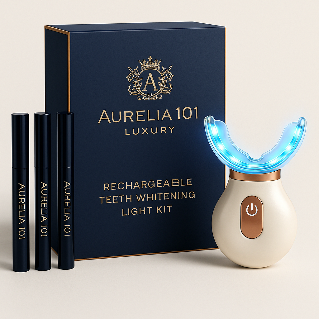 SmileFix Radiance Whitening Kit – LED + 3 Pens (White Edition)