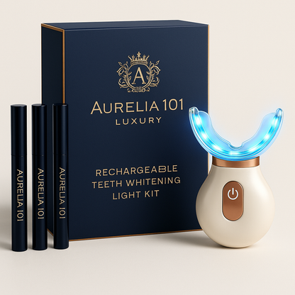 SmileFix Radiance Whitening Kit – LED + 3 Pens (White Edition)