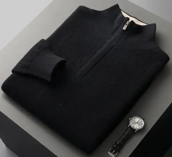 L’Essentiel Adrien Merino High-Neck Sweater