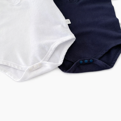 Le Petit Élégant – Baby Cotton Bodysuit