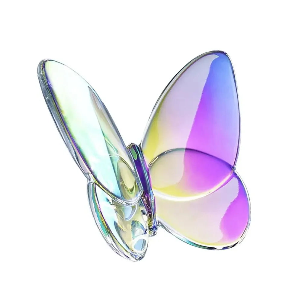 Crystal Butterfly Glow™ — Luxury Optical Art Sculpture