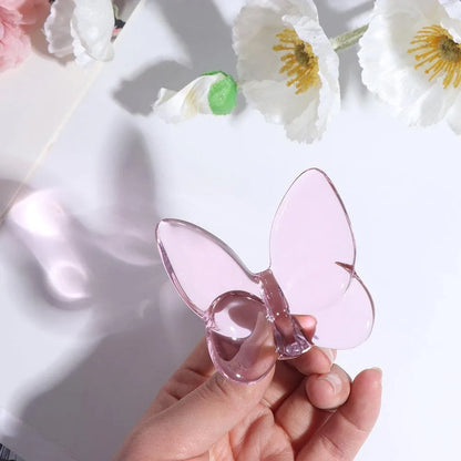 Crystal Butterfly Glow™ — Luxury Optical Art Sculpture