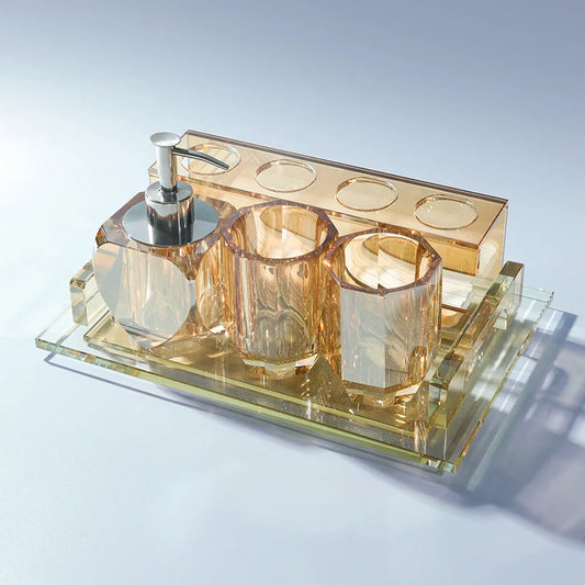 AMBRE · No.04 – Crystal Toothbrush Holder