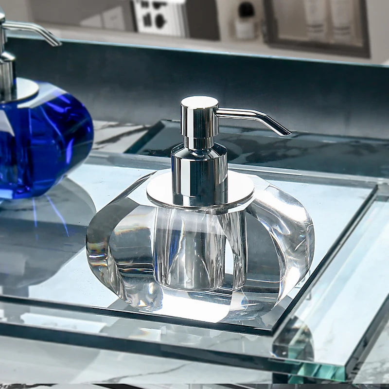 Crystal Élan™ — Sculptural Soap Dispenser