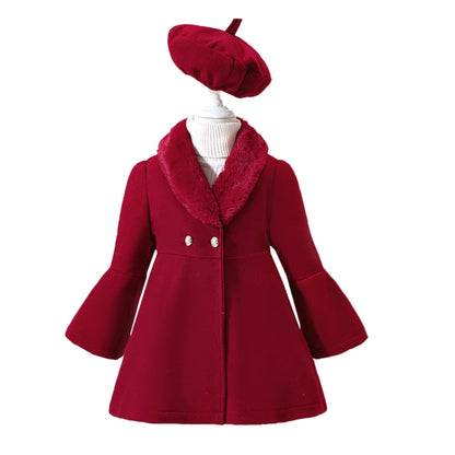 Le Manteau “Petit Alaia” Coat for Girls | Château Élégance