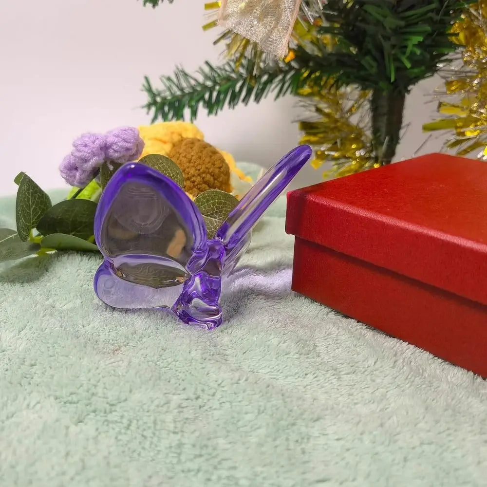 Crystal Butterfly Glow™ — Luxury Optical Art Sculpture