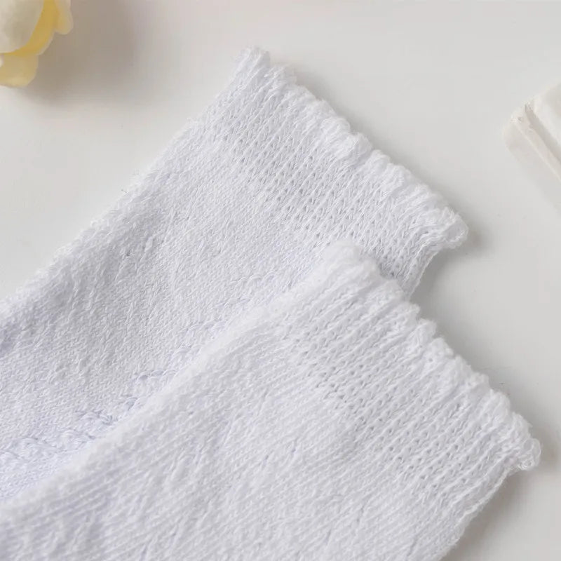 Fine Cotton Openwork Socks for Babies & Children