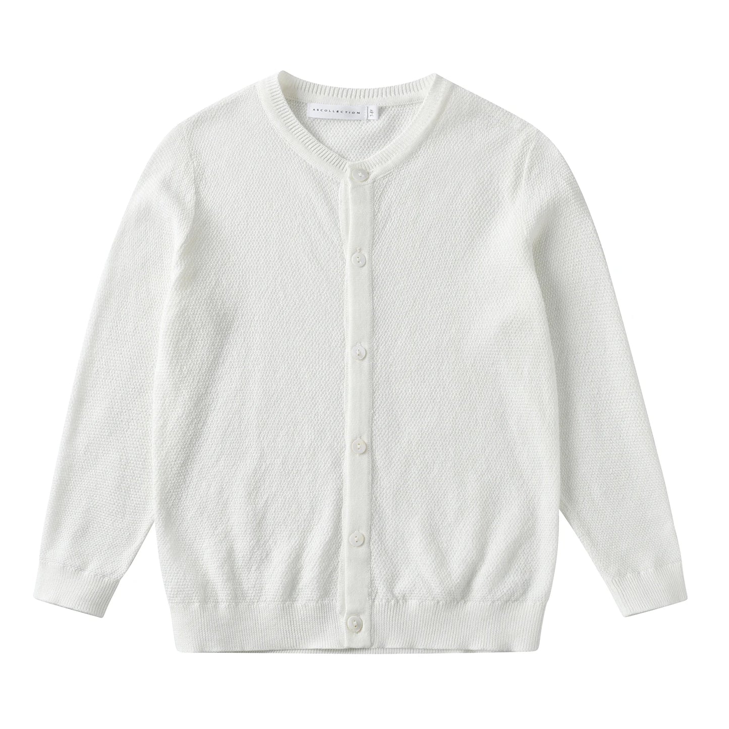 Élise Blanche™ – Cardigan en Coton Pur pour Enfants
Timeless softness. Quiet elegance.