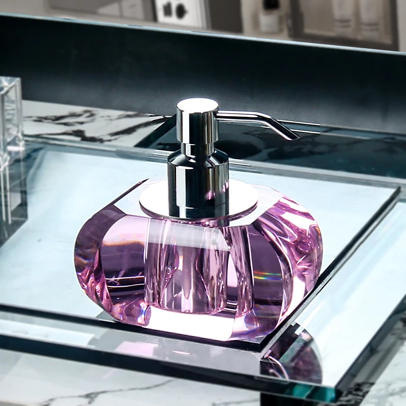 Crystal Élan™ — Sculptural Soap Dispenser