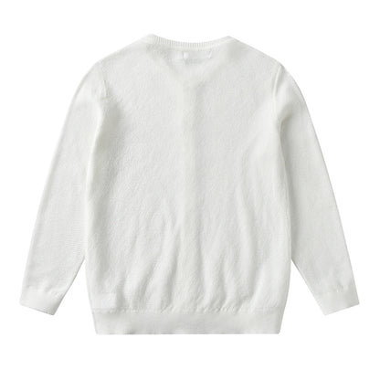 Élise Blanche™ – Cardigan en Coton Pur pour Enfants
Timeless softness. Quiet elegance.