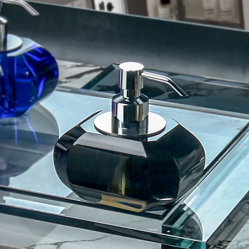 Crystal Élan™ — Sculptural Soap Dispenser