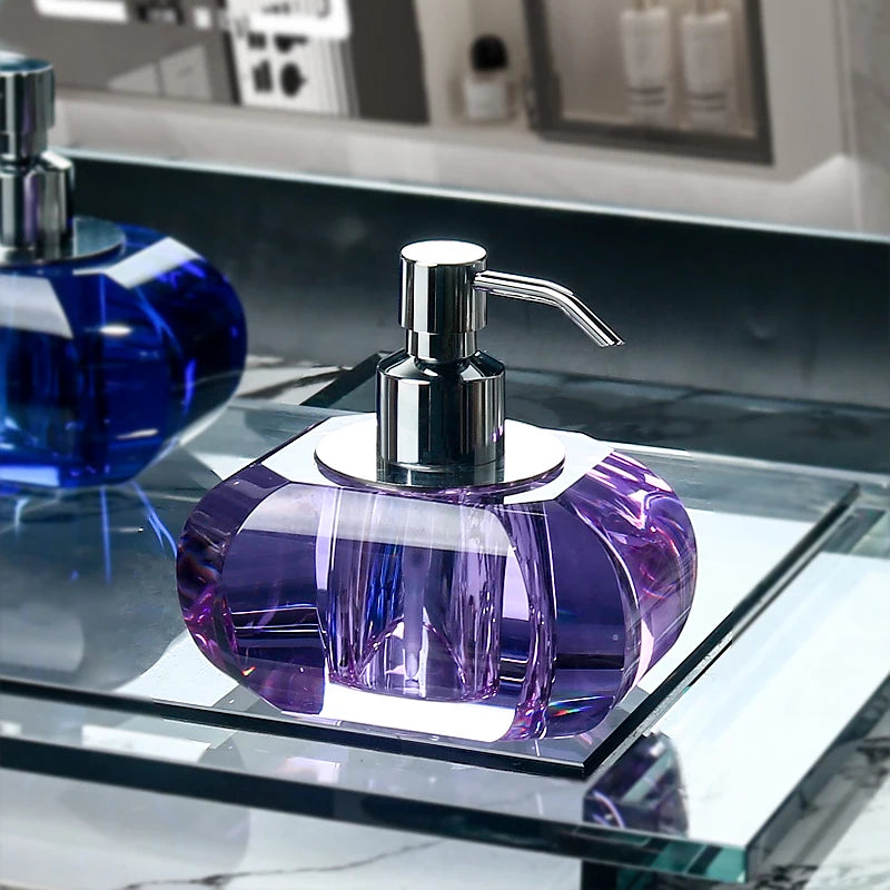 Crystal Élan™ — Sculptural Soap Dispenser