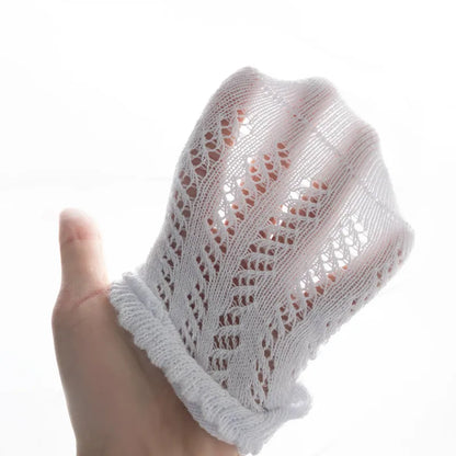 Fine Cotton Openwork Socks for Babies & Children