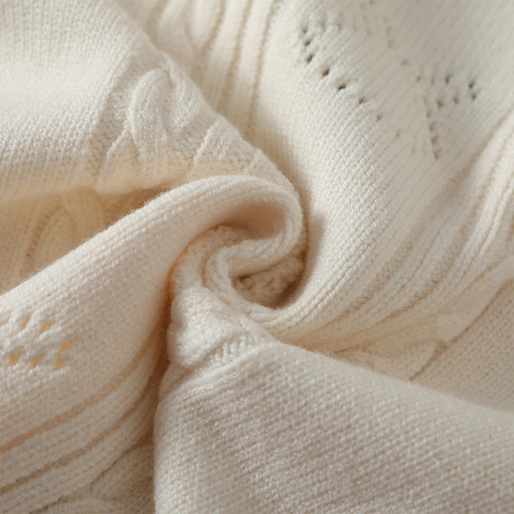 Petit Héritage – Classic Navy Cardigan