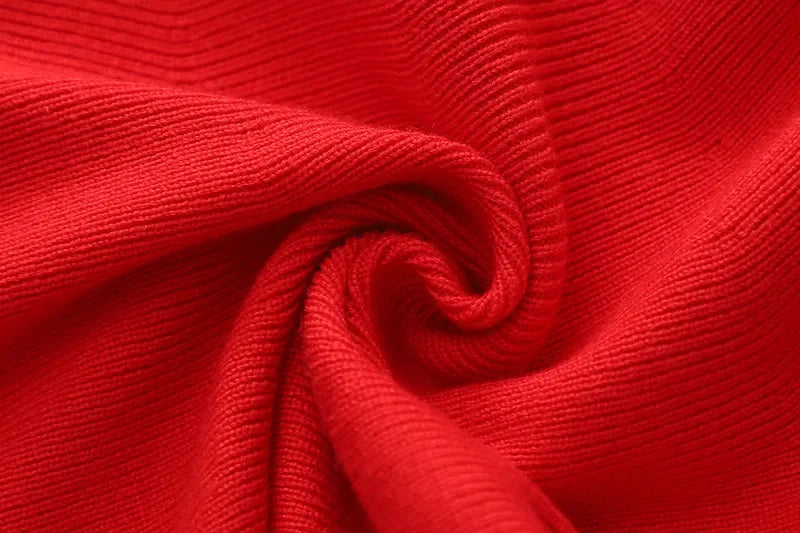 Girls’ Classic Knit Dress – Winter Elegance