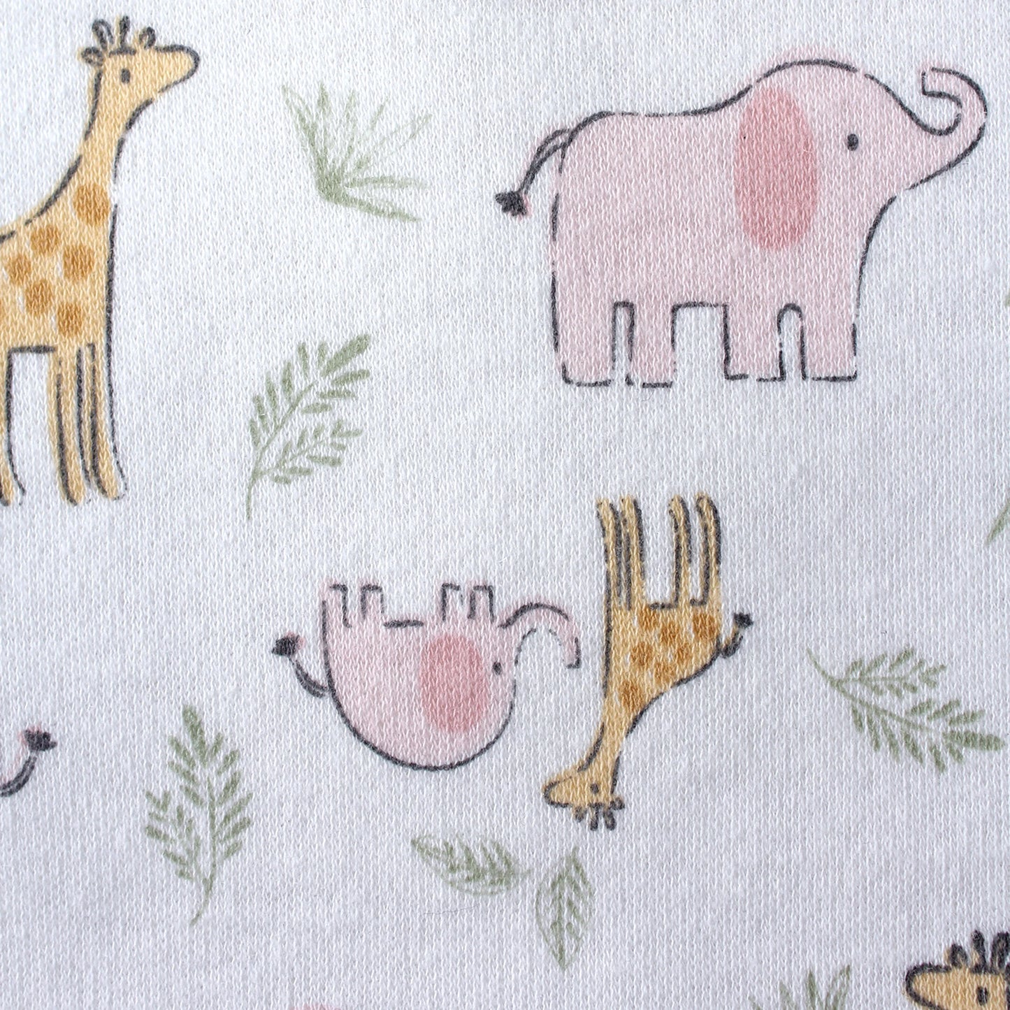 Éléphant d’Été – Three-Piece Baby Bodysuit Set
A refined summer essential for newborn girls.