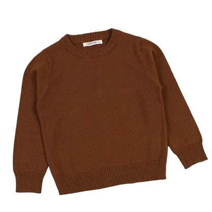 Petit Héritage™ – Pull Classique en Coton Fin