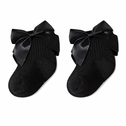 Bow Cotton Socks for Babies | Timeless Elegance
