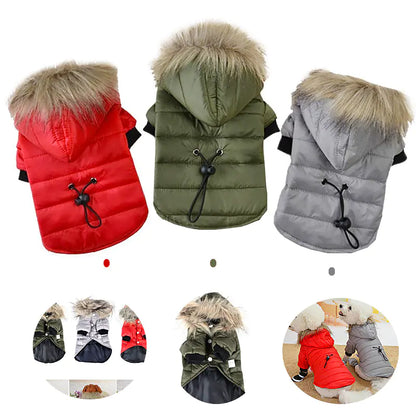 Château Companions™ – Winter Elegance Pet Coat