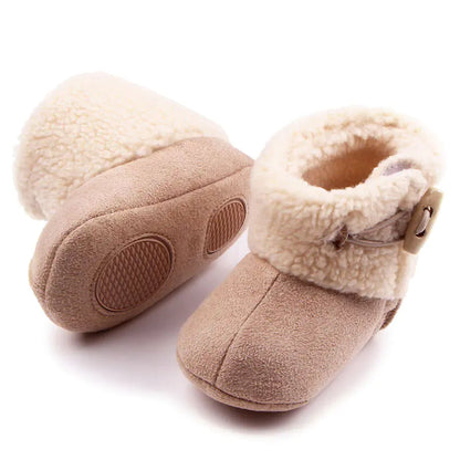Château Élégance – Baby Winter Boots in Soft Shearling Look