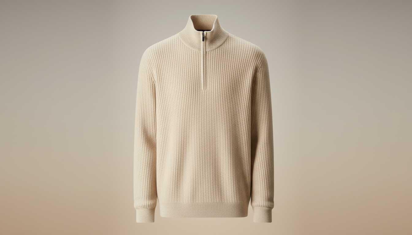 L’Essentiel Adrien Merino High-Neck Sweater