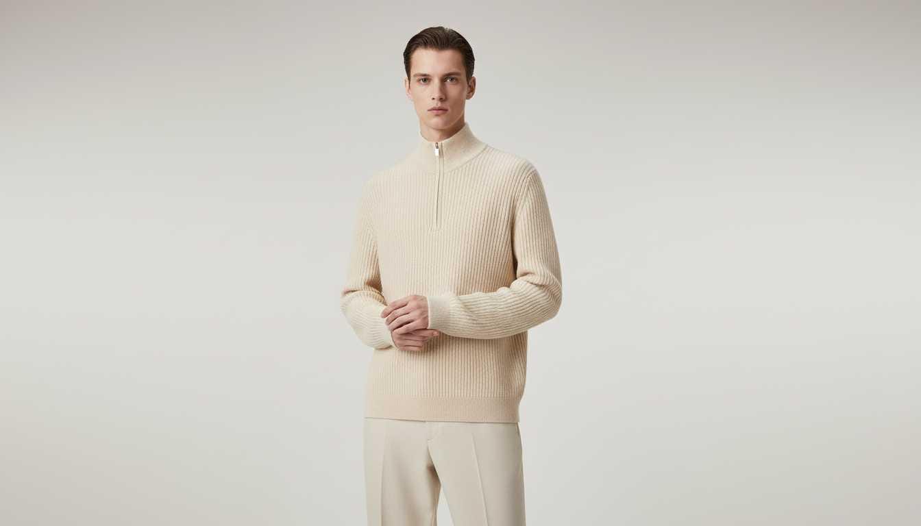L’Essentiel Adrien Merino High-Neck Sweater