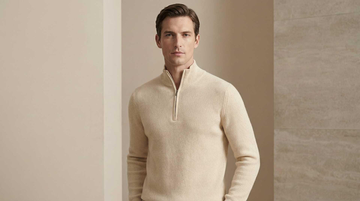 L’Essentiel Adrien Merino High-Neck Sweater