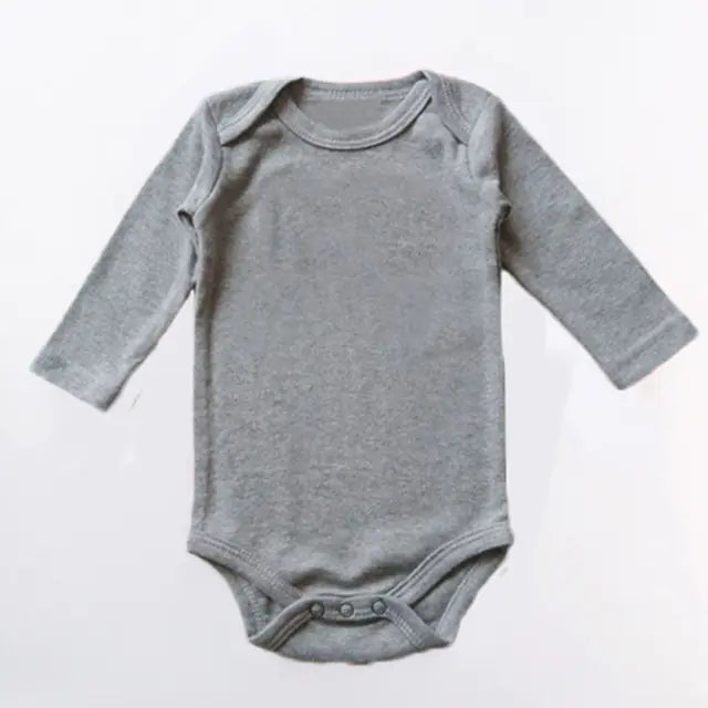 Petit Essentiel — Organic 100% Cotton Newborn Long Sleeve Romper
