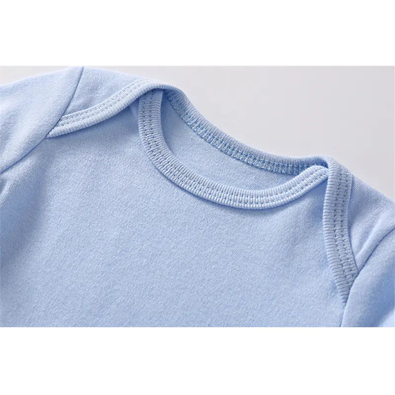 Petit Essentiel — Organic 100% Cotton Newborn Long Sleeve Romper