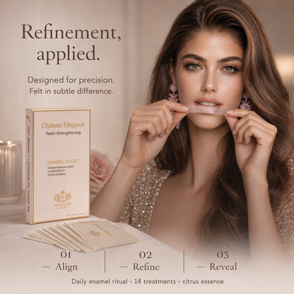 Château Élégance Enamel Boost Strengthening Strips – Citrus Essence
