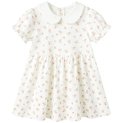 Château Élégance Bébé – Elegant Cotton Baby Dress