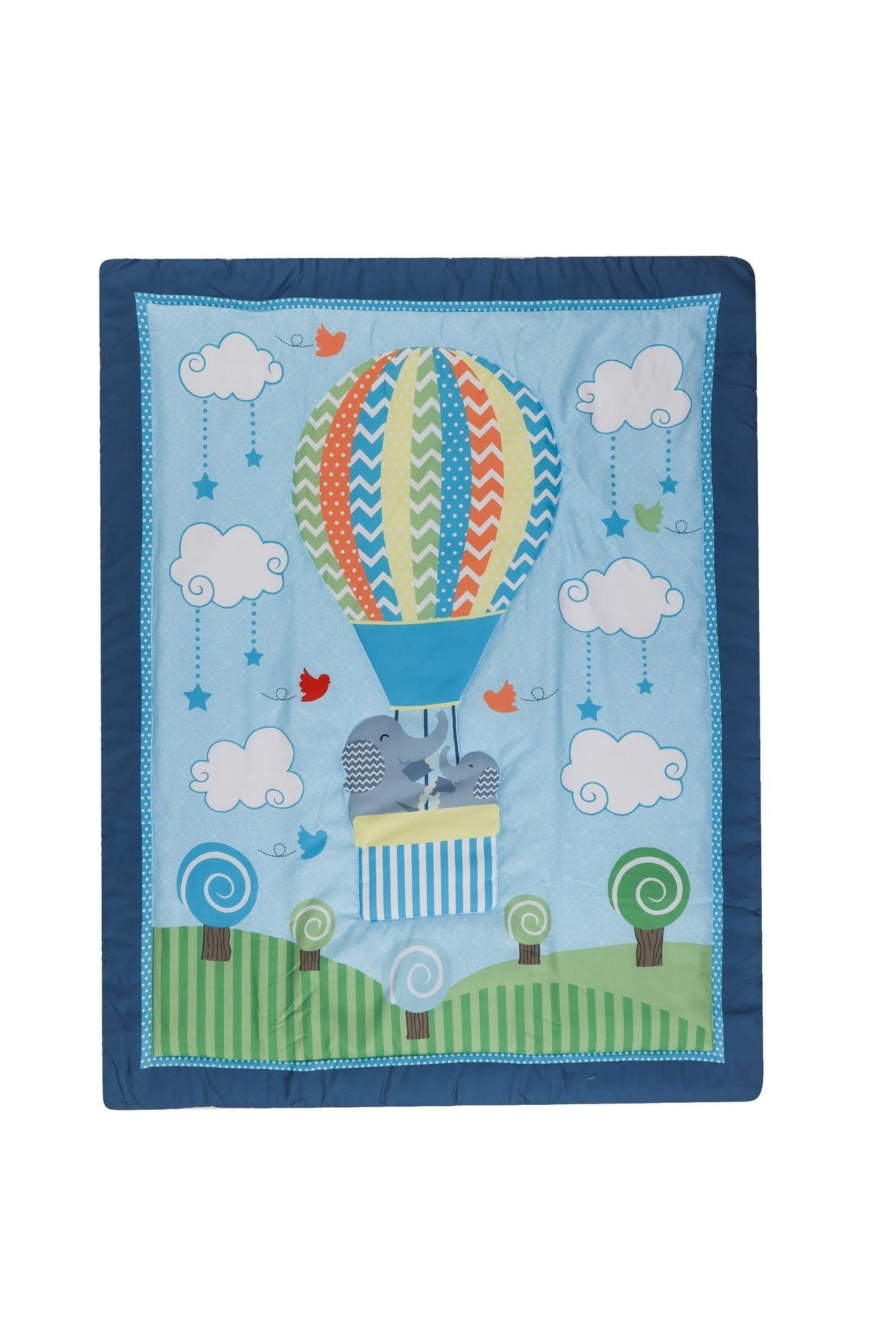 Château Élégance Bébé – Soft Crib Bedding Set for Baby (130 × 70 cm)