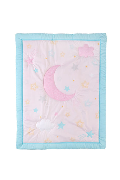 Château Élégance Bébé – Soft Crib Bedding Set for Baby (130 × 70 cm)