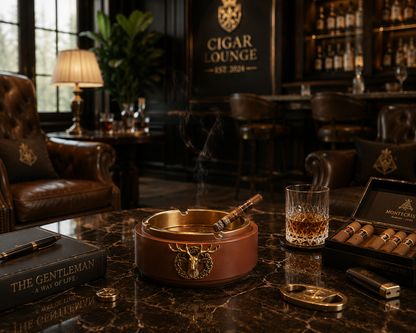 Château Élégance Stag Resin Ashtray
