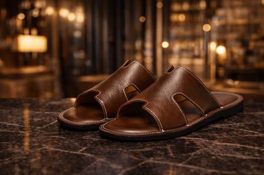 Rive Élément — Leather Slide