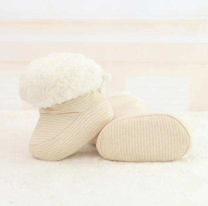 CHÂTEAU ÉLÉGANCE BÉBÉ™ — SOFT COTTON BABY BOOTIES