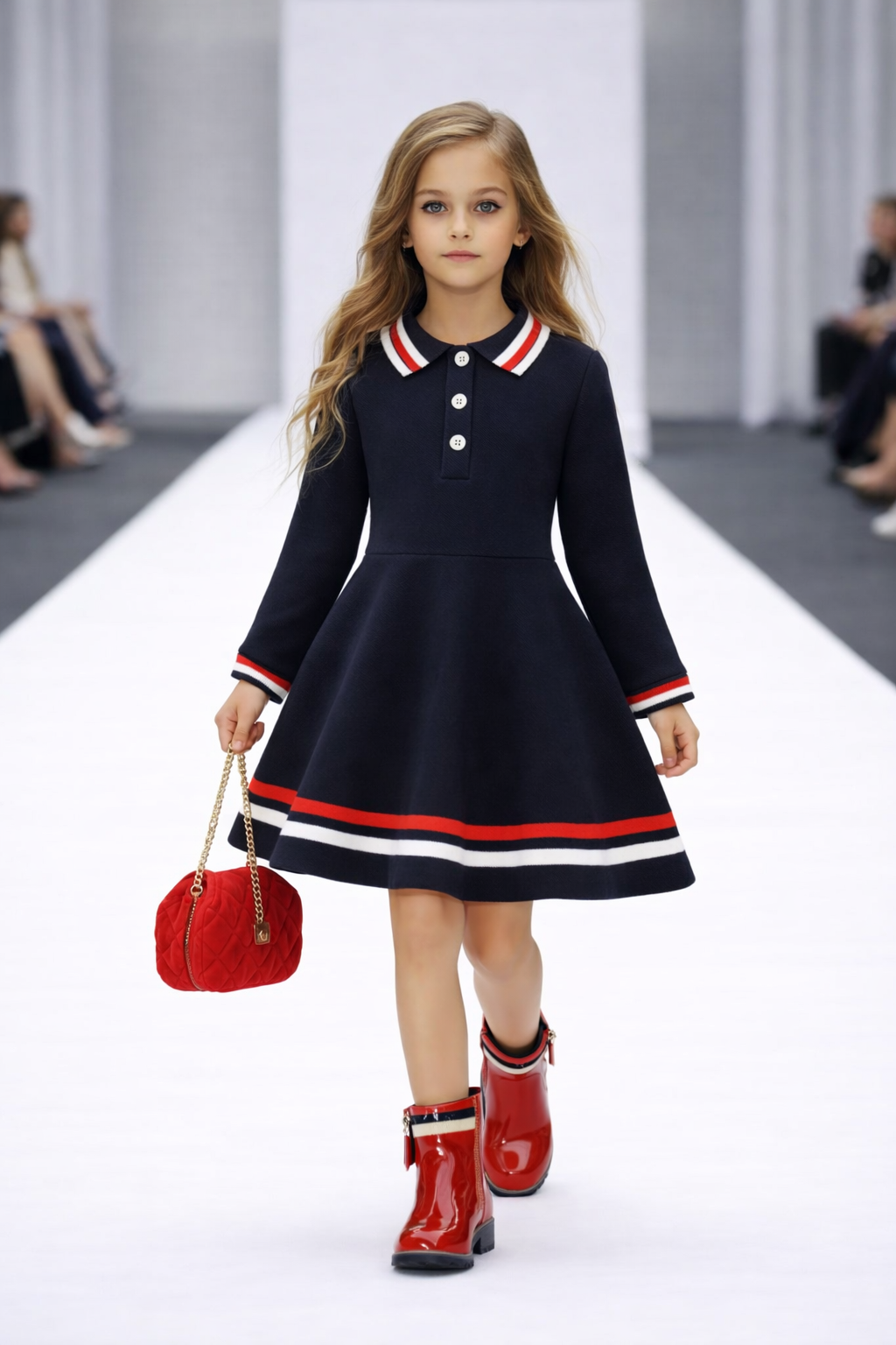 Robe Petite Fille Élégance Classique