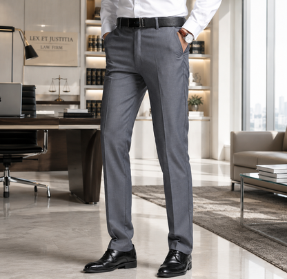 Château Élégance Men’s Slim Fit Viscose Pants