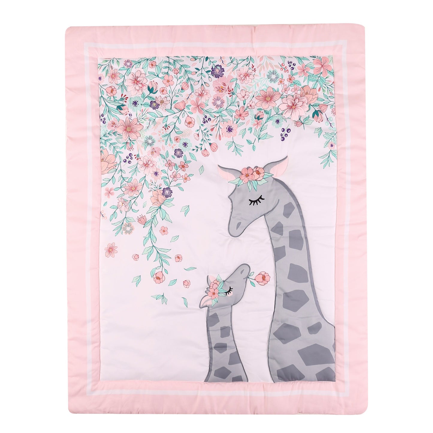 Château Élégance Bébé – Soft Crib Bedding Set for Baby (130 × 70 cm)