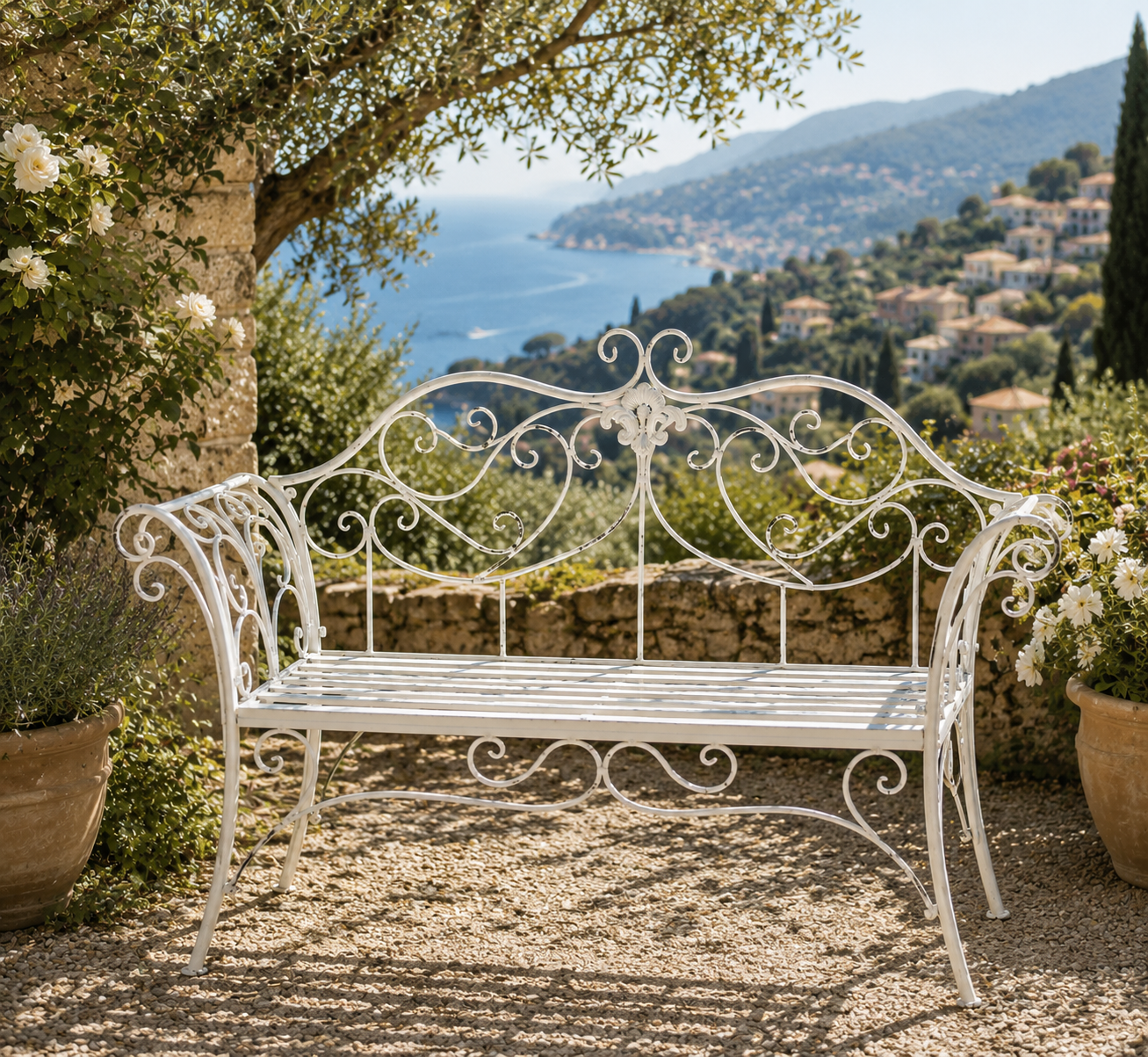 Maison Riviera™ Luxury Patio Bench