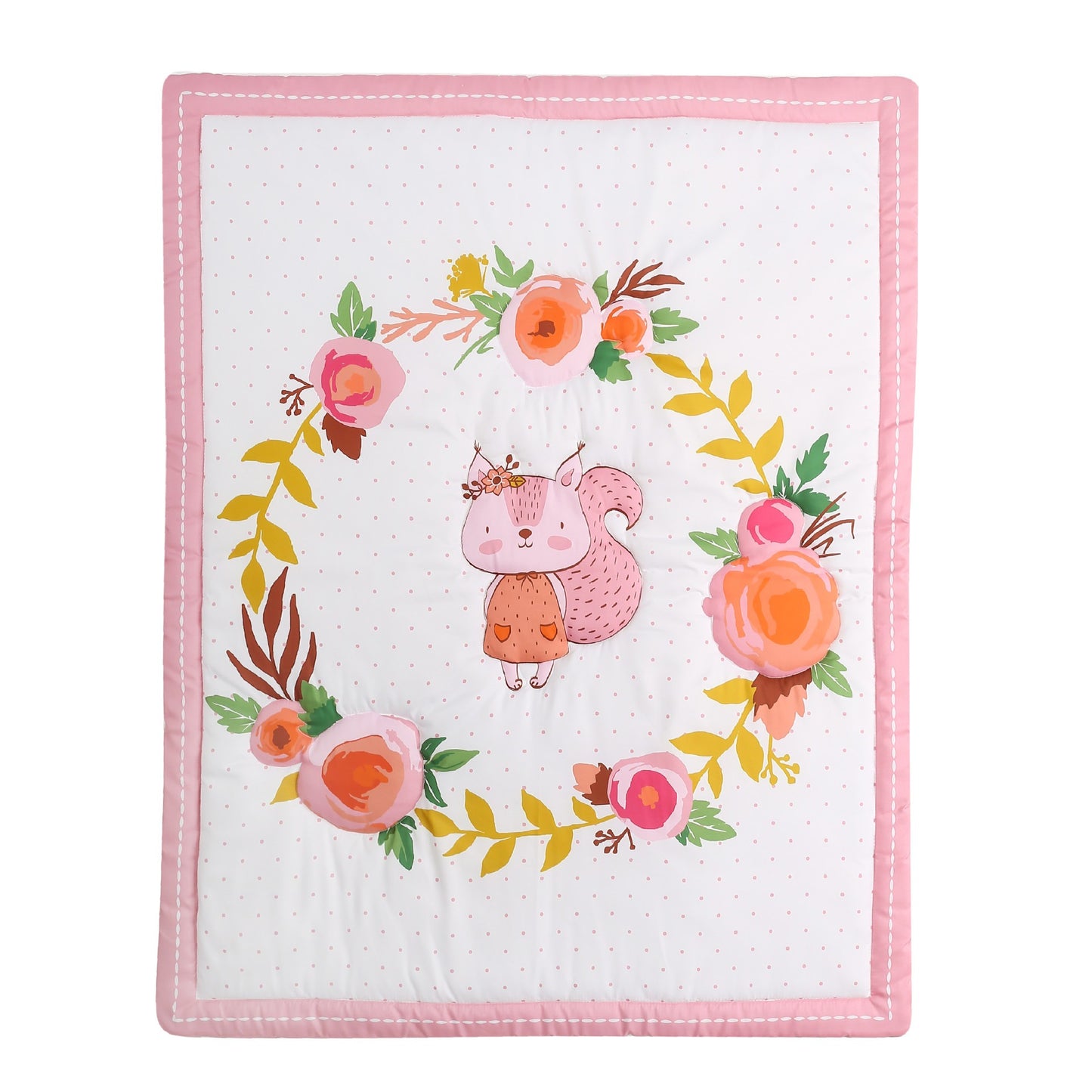 Château Élégance Bébé – Soft Crib Bedding Set for Baby (130 × 70 cm)